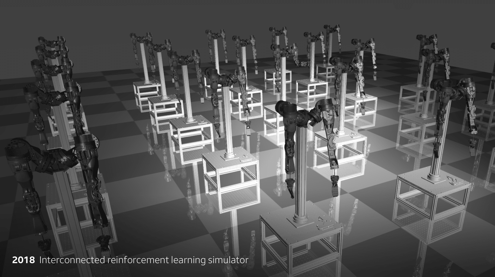 2018 Interconnected reinforcement learning simulator